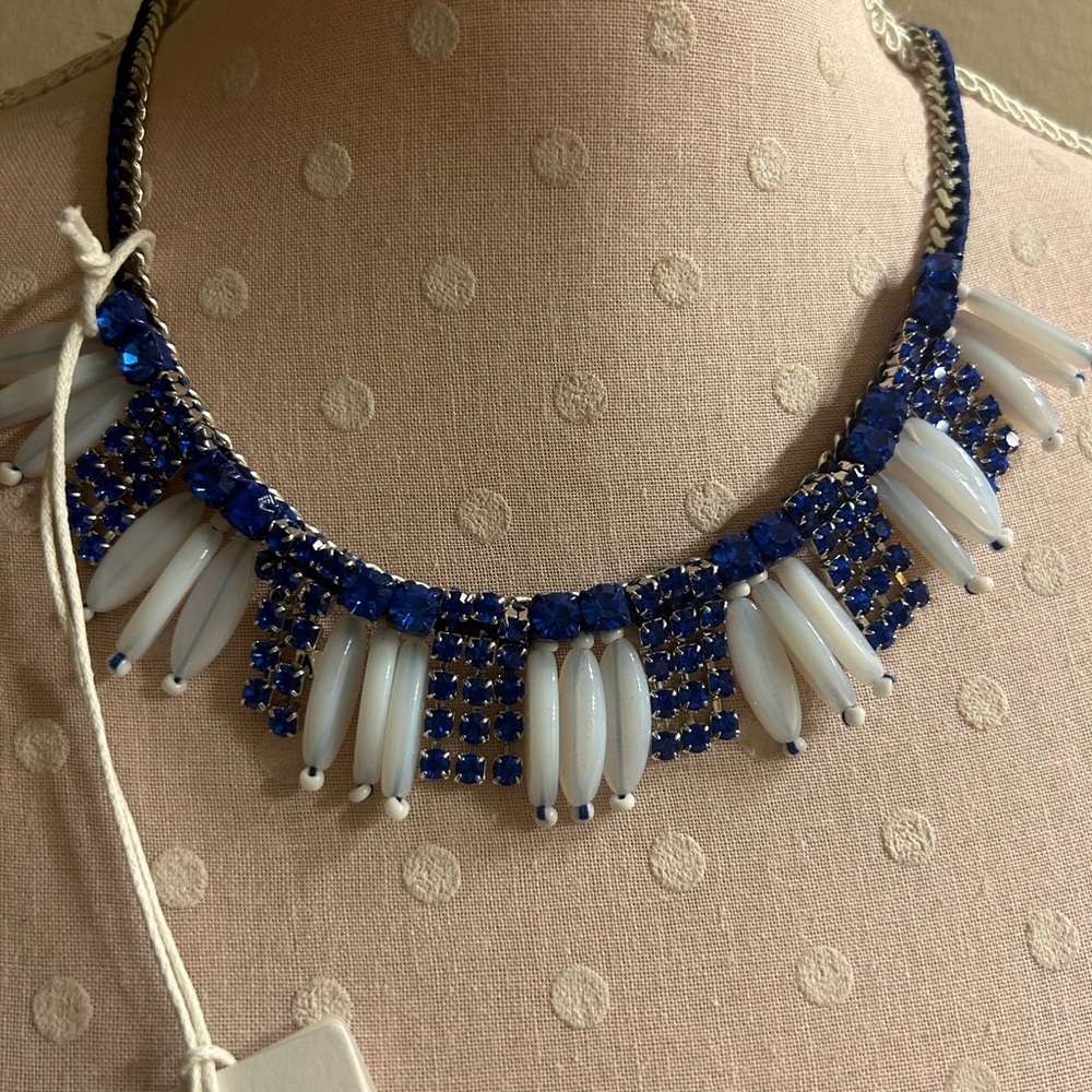 Stefanel Blue & White Necklace